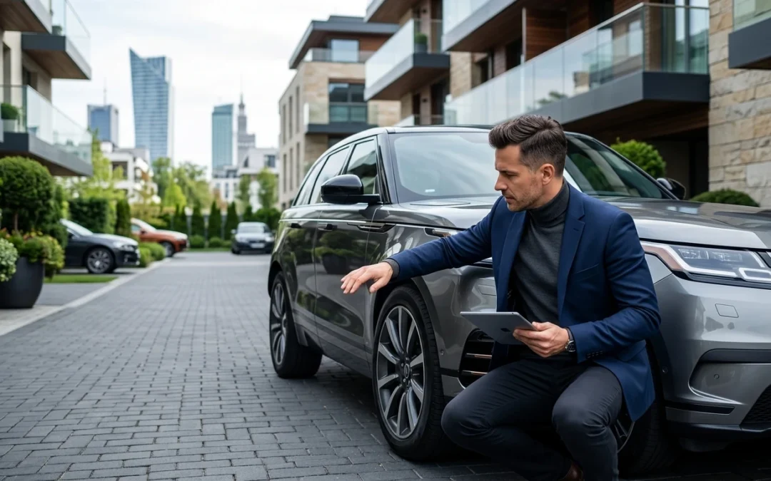 Luksusowy SUV po wakacyjnej trasie – czy usuwać rysy i drobne uszkodzenia przed sprzedażą?